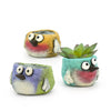 Beautiful Birds Blobhouse Planter