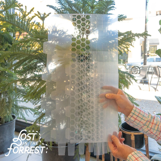 Stackable Support Pole: Clear / MINI