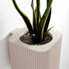 Hanging Box Planter: Pure White / Medium