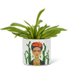 Sm Lady & Cactus Planter-2.5"D