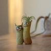 The Sisters Blobhouse Planter in Yellow/Green