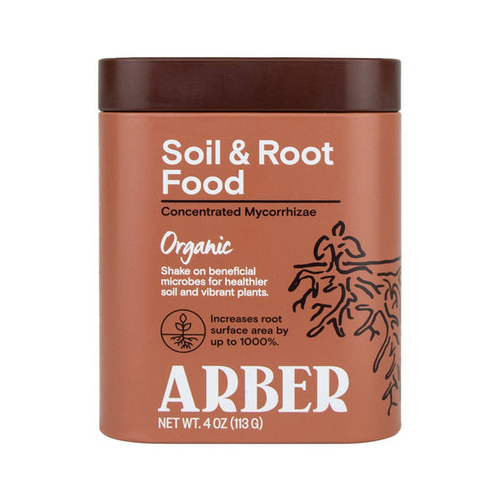 Organic Arber Soil & Root Food w Mycorrhizae 4oz