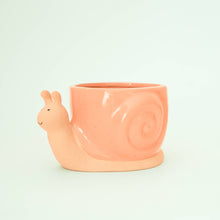  Snail Planter - Sunset - Small