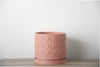 The Heart Planter in Country Pink: 7 / With Drip Tray