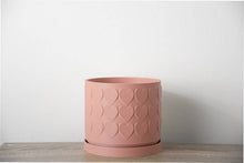  The Heart Planter in Country Pink: 7 / With Drip Tray