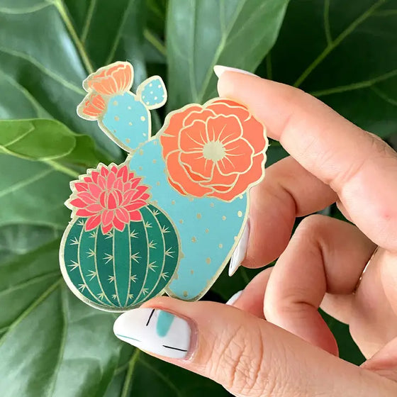 Sticker - Blooming Cacti