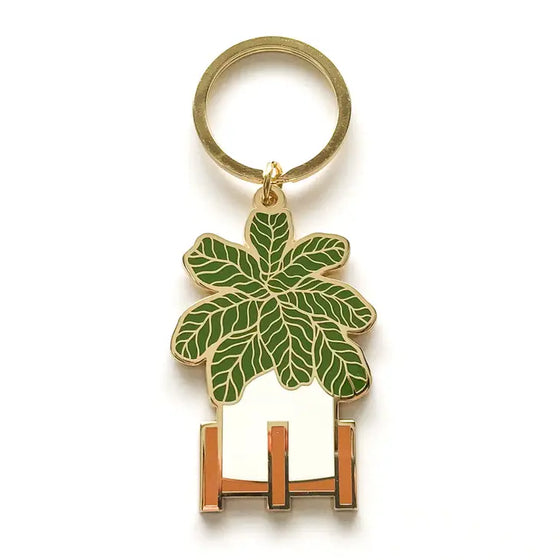 Keychain - Fiddle Leaf Fig