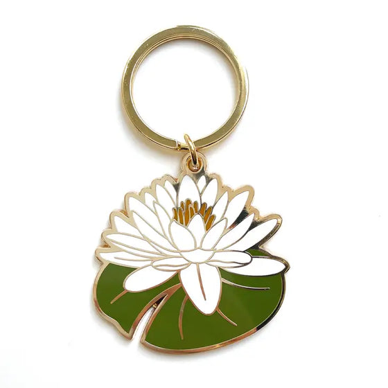 Keychain - Lillian Water Lily