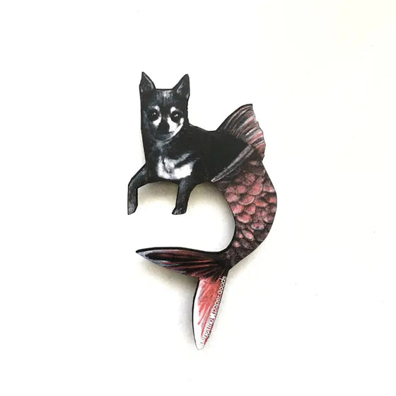 Magnet - Chihuahua Mermaid