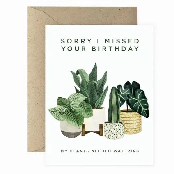 Card - Missed Birthday