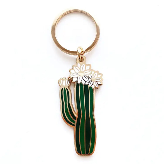 Keychain - Olivia Blooming Cactus