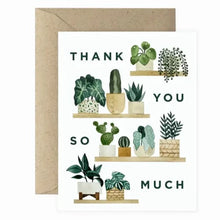  Card - Thank You Plant Shelf