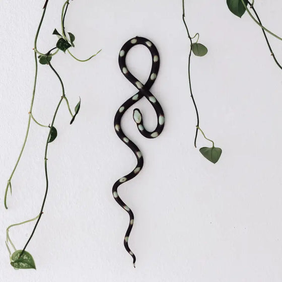 Ceramic Wall Snake Large