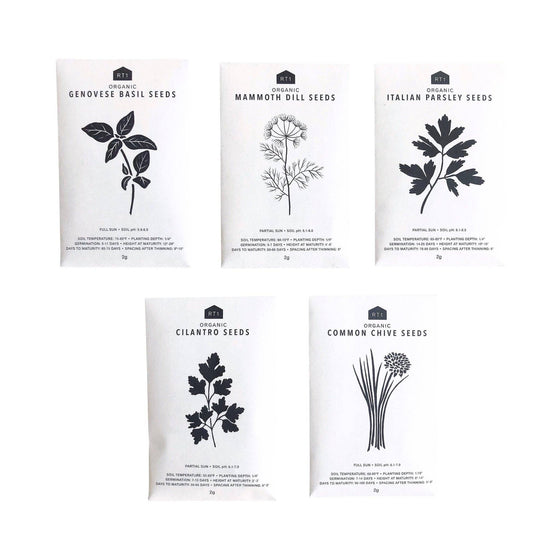 Culinary Herb Seeds 1 - Pack Of 5