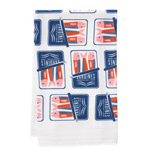  Sardines Tea Towel / Kitchen Decor / Midwest Made