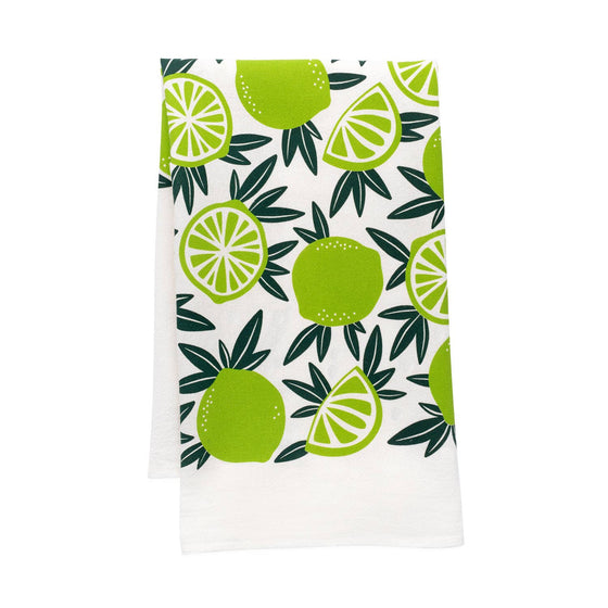 Limes Tea Towel / Kitchen Decor / Midwest Made