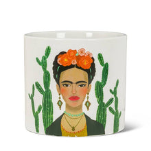  Lg Lady & Cactus Planter-5"H-1959